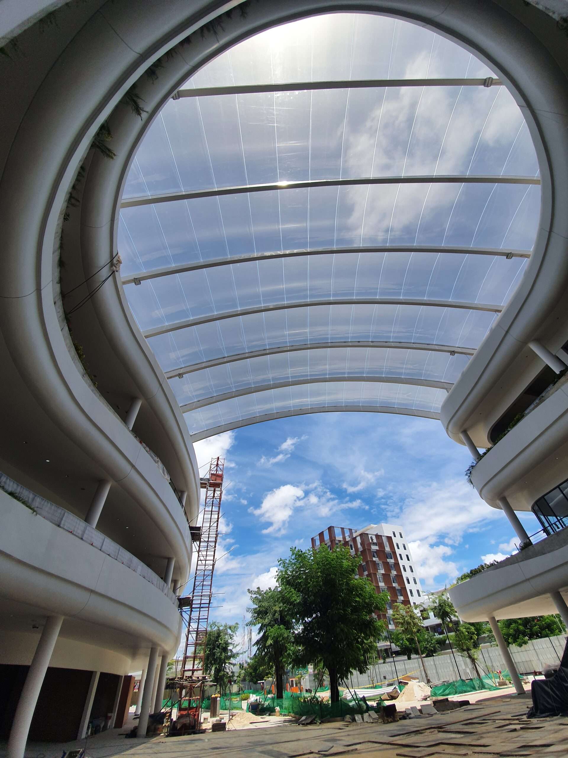 K Mall Cambodia ETFE Canopy Phnom Penh