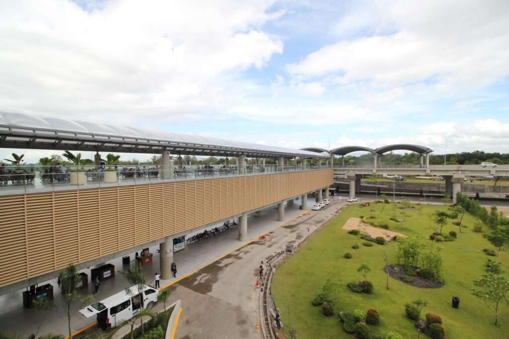 ETFE Philippines: Mactan-Cebu International Airport Terminal 2 features a 3,600 m² ETFE canopy - lightweight, transparent, and weather-resistant for tropical arrival zones.
