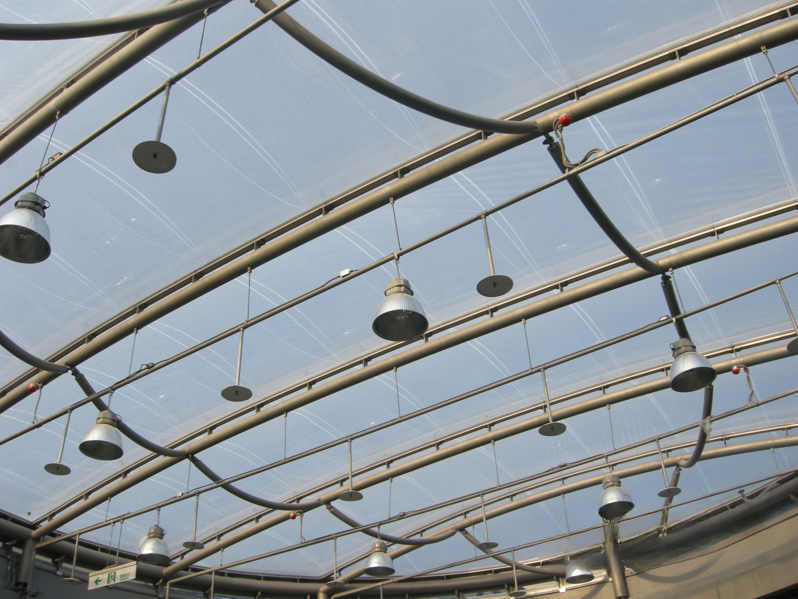 ETFE Taiwan: Two ETFE roofs at the Taipei International Flora Exposition provide daylight, solar control and lightweight design for botanical pavilion spaces.